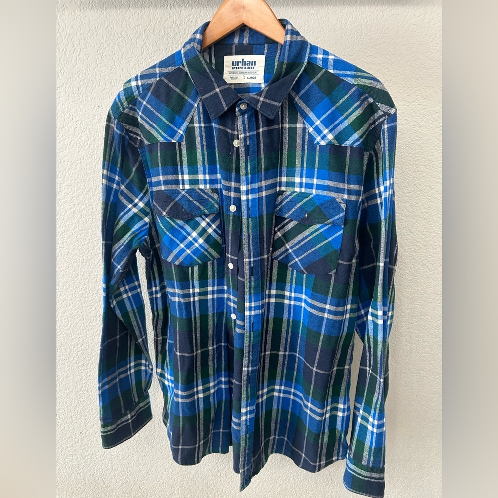 Urban Pipeline Flannel